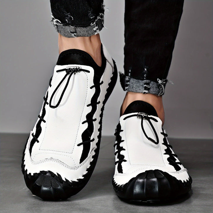 Razam - Leather Sneakers with Non-Slip Sole