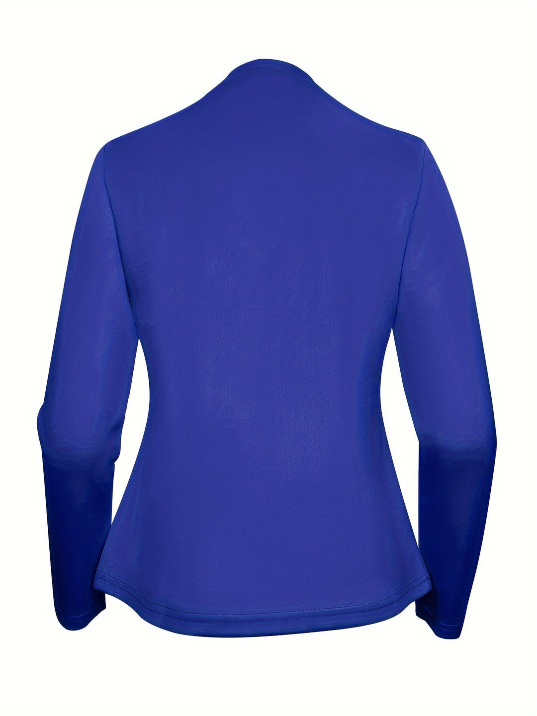 Neriuva - Front Double Breasted Cuff Long Sleeve Blazer