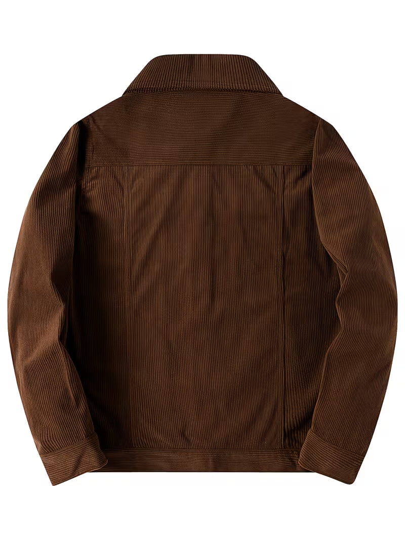 Fluxgrid - Corduroy Jacket With Multiple Pockets