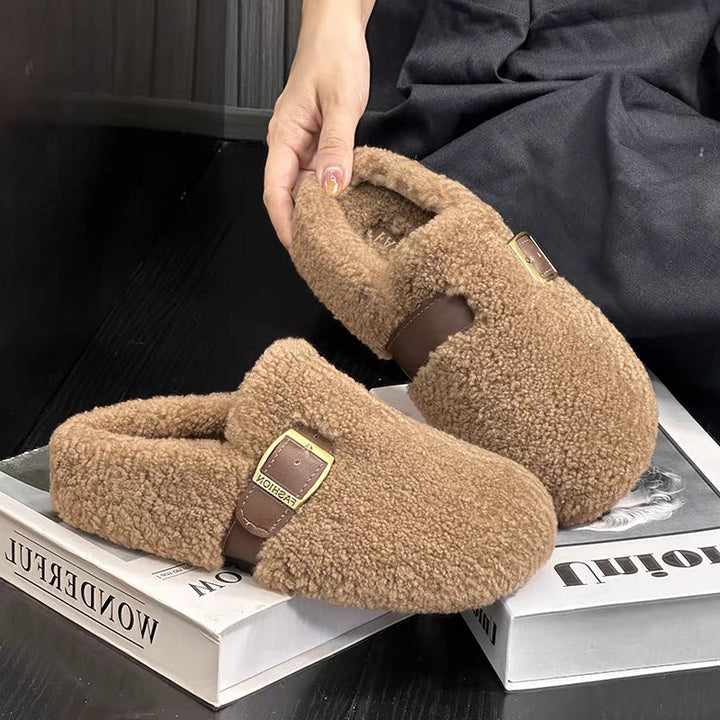 Zilvia - Warm Lambswool Shoes In Fairy Style