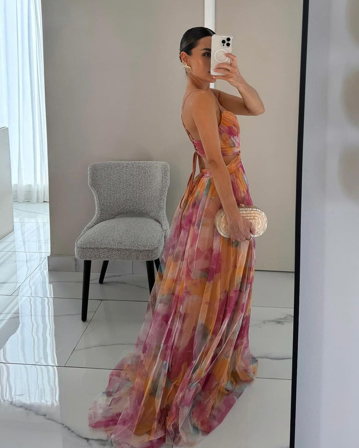 Tunika - Floral Printed Maxi Dress