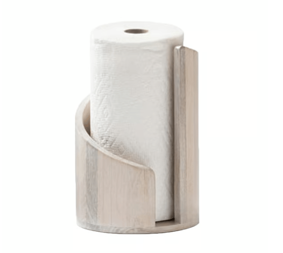 WoodRipple -  Wooden Toilet Paper Holder Stand