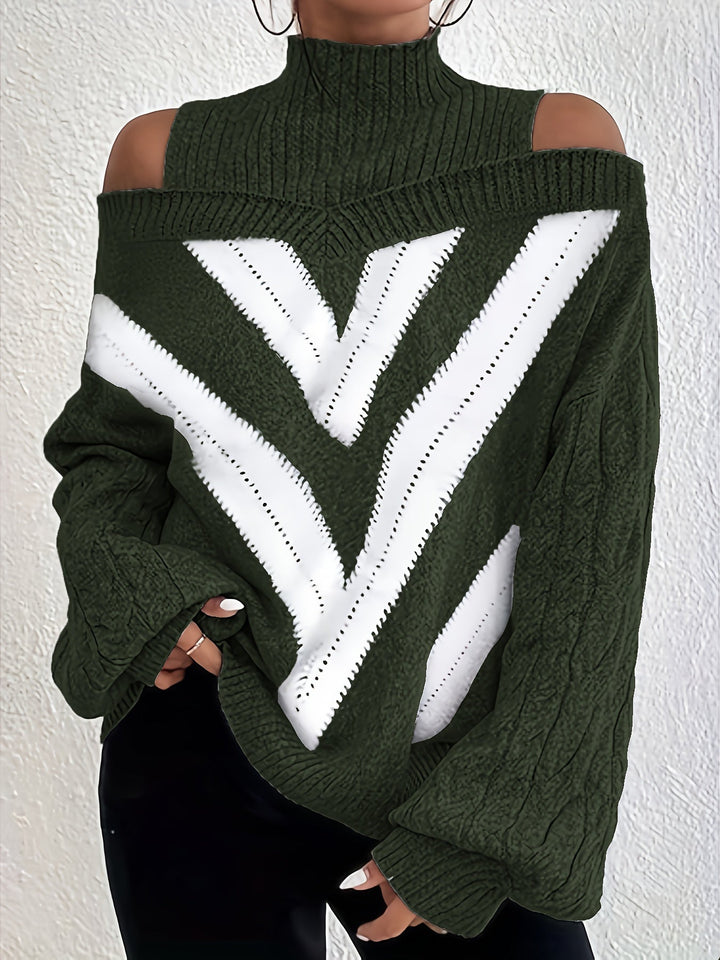 Ramirez - Off Shoulder Knitted Sweater