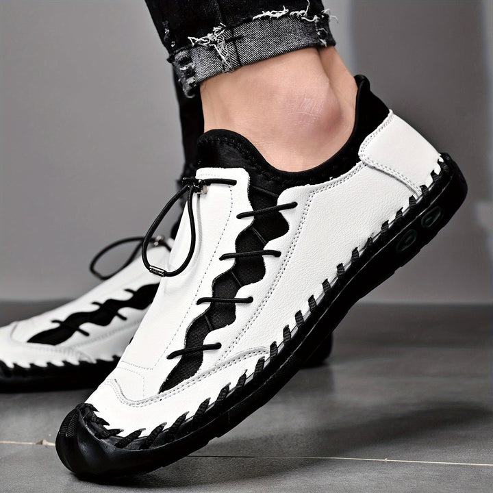 Razam - Leather Sneakers with Non-Slip Sole