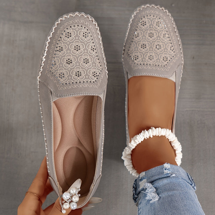 Lyrissa - Comfortable Stitched Shoes
