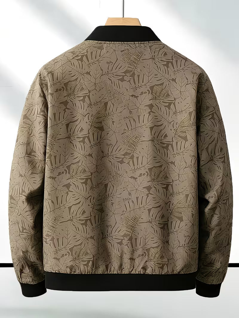 Nialelel - Casual Long Sleeve Sports Jacket With Zipper