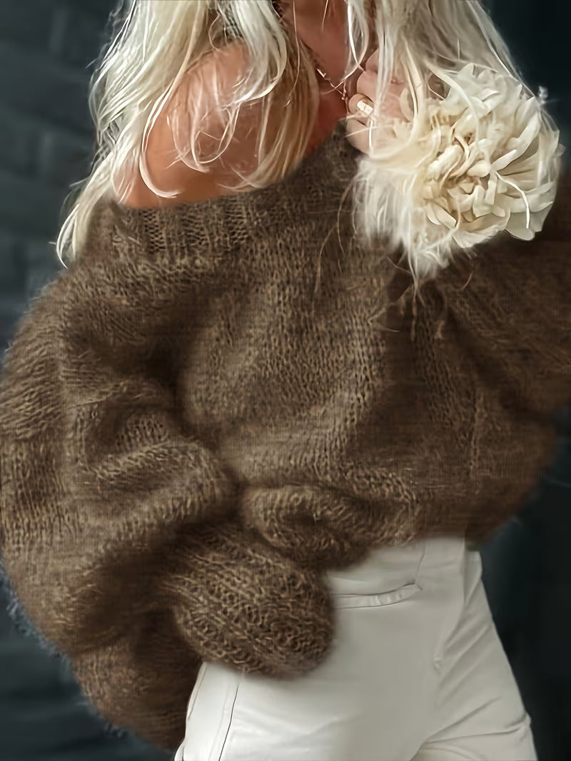 Dariya - Short And Soft Knitted Sweater