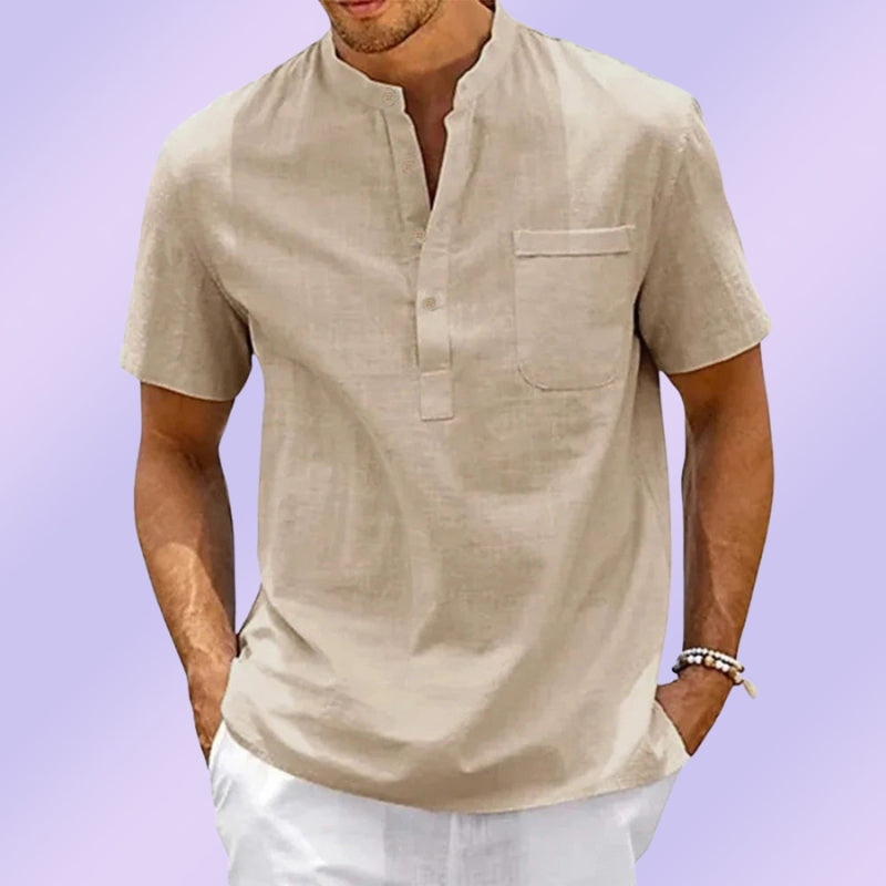 Vicent - Stylish Linen T Shirt