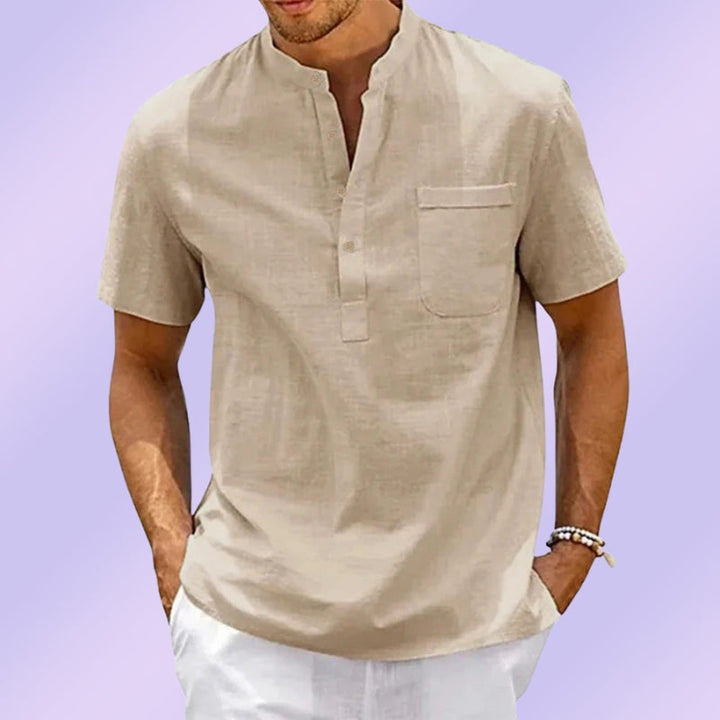 Vicent - Stylish Linen T Shirt