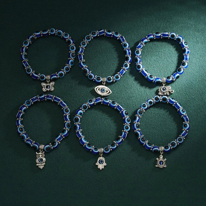 Eliani - Saphira Evil Eye Charm Anklet