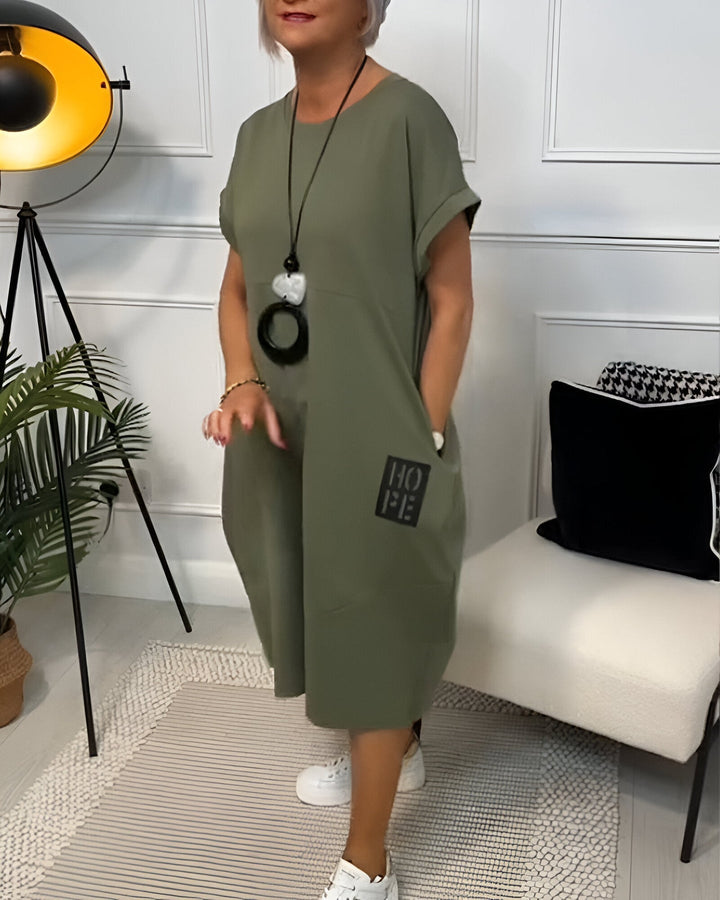 Jocelyn - Casual Comfort Dress With Pocket