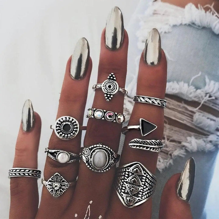 Lunareth - Single Pack With 8 to 12 Celestial Style Rings