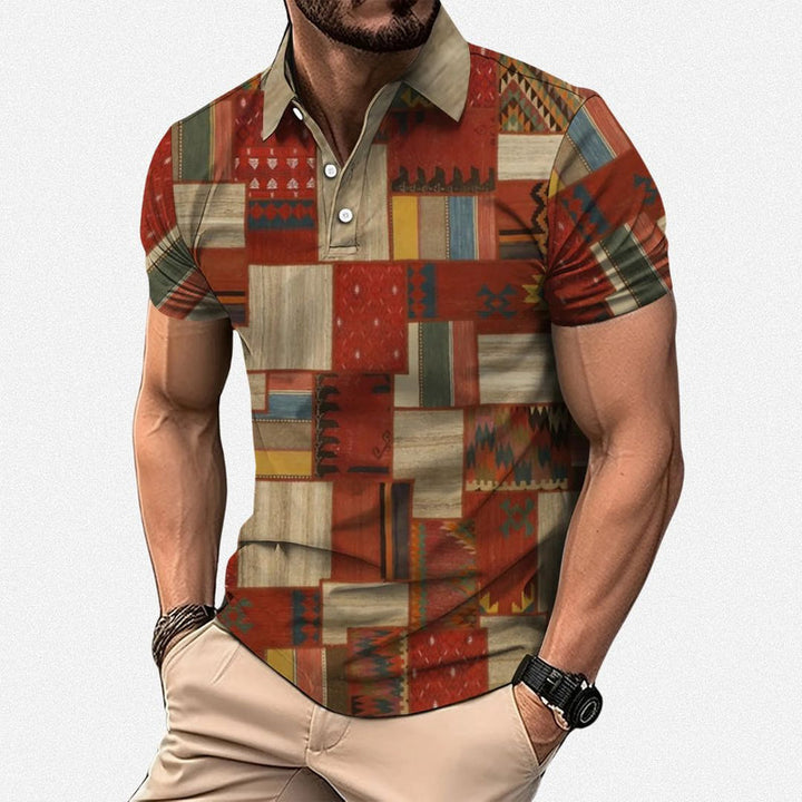 Gasan - Multicolor Polo Short Sleeve Shirt