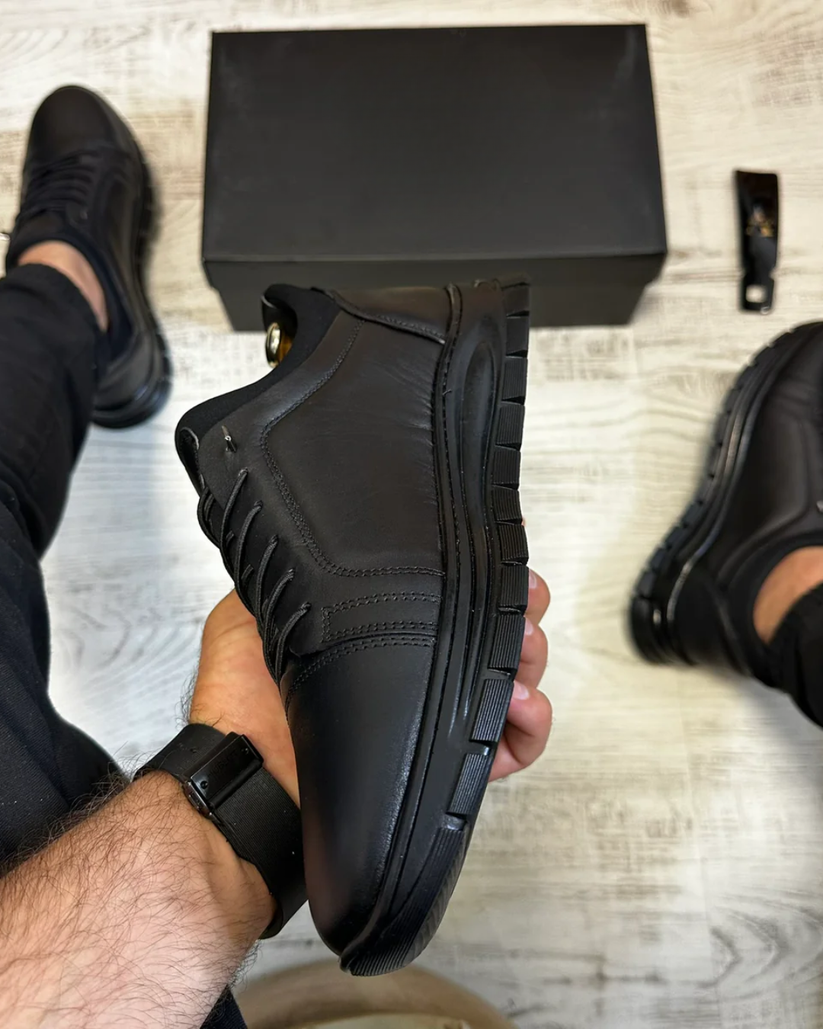 Steffen - Leather Lace-Up Shoes