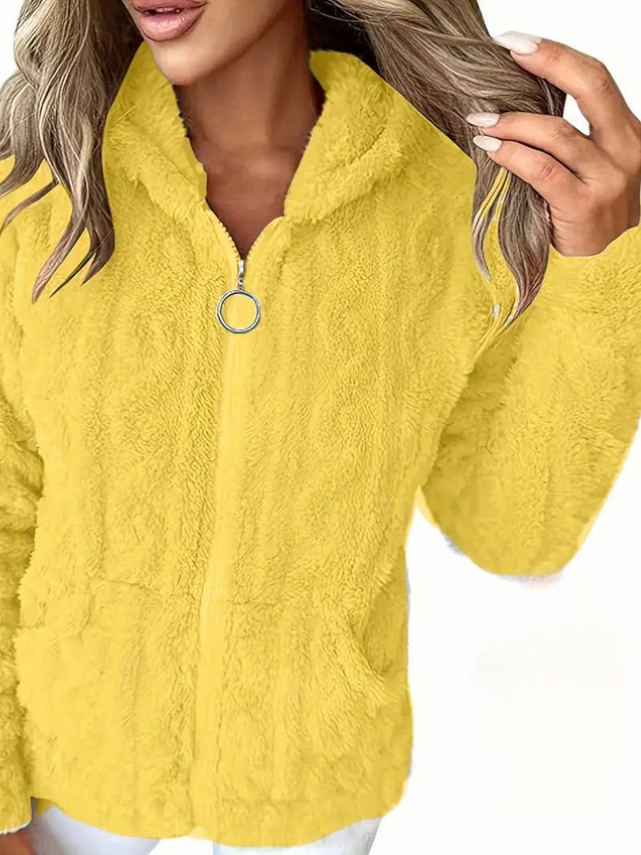 Ganka - Long Sleeve Zip-Up Hoodie