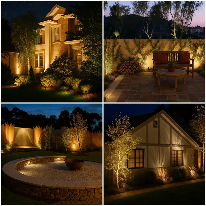LumaBloom - Solar Garden Spotlight