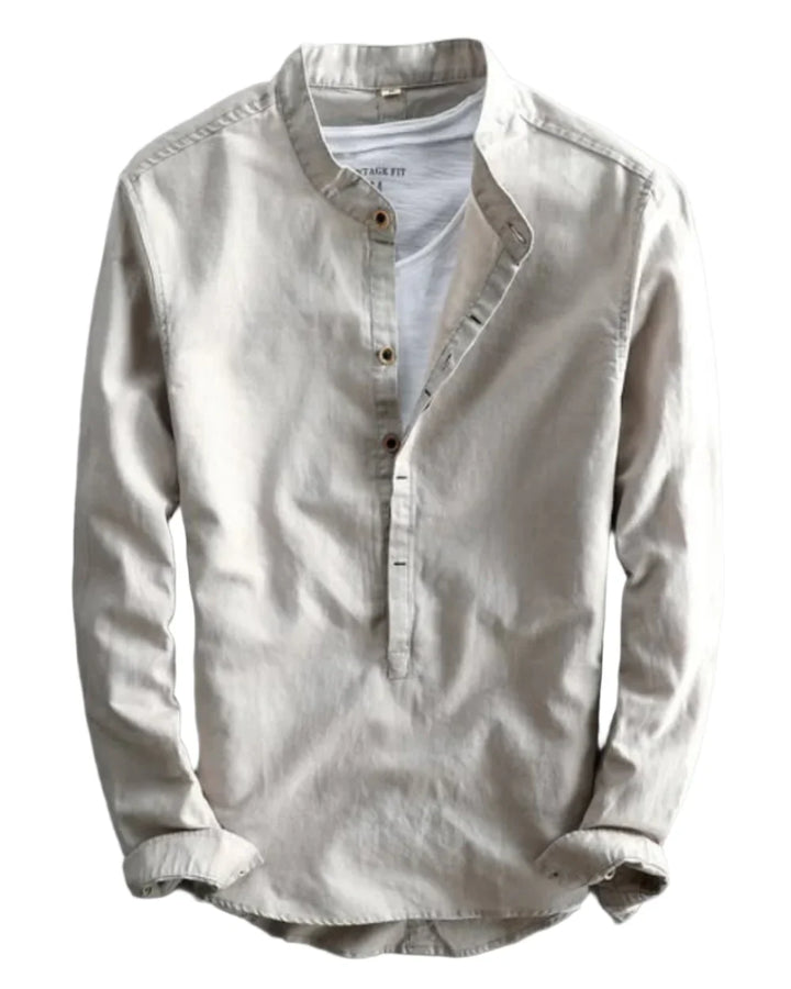 Kalvin - Premium Linen Shirt