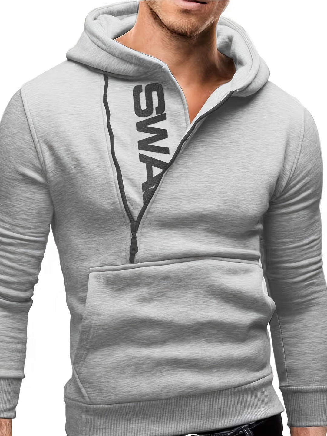 Sevemund - Long Sleeve Slim Fit Hoodie