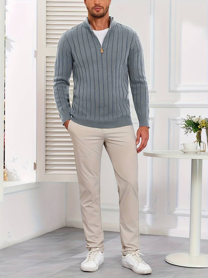 Yedidya - Casual Long Sleeve Knitted Sweater