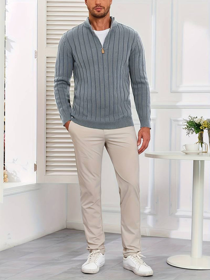 Yedidya - Casual Long Sleeve Knitted Sweater