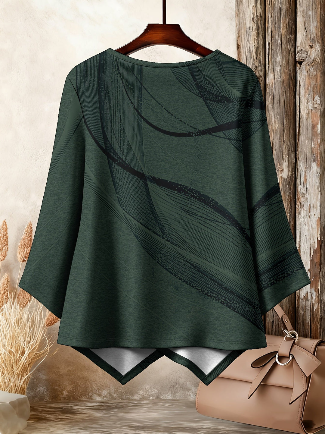 Galya - Oversized Round Neck T-Shirt