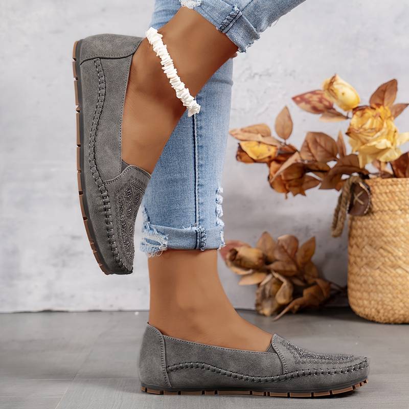 Orital - Vintage Stitched Soft Loafers