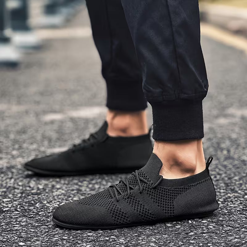 Stratoszone - Breathable Knit Lace-Up Shoes