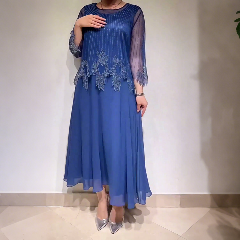 Eiriana - Elegant Midi Dress