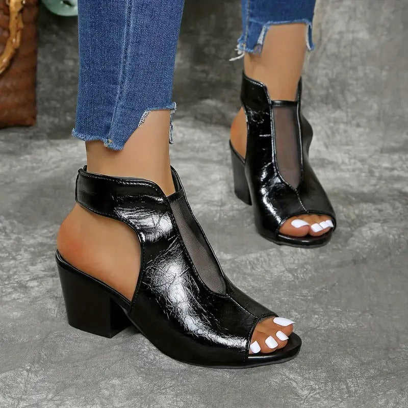 Thomis - Non Slip Leather Sandals with Open Toe