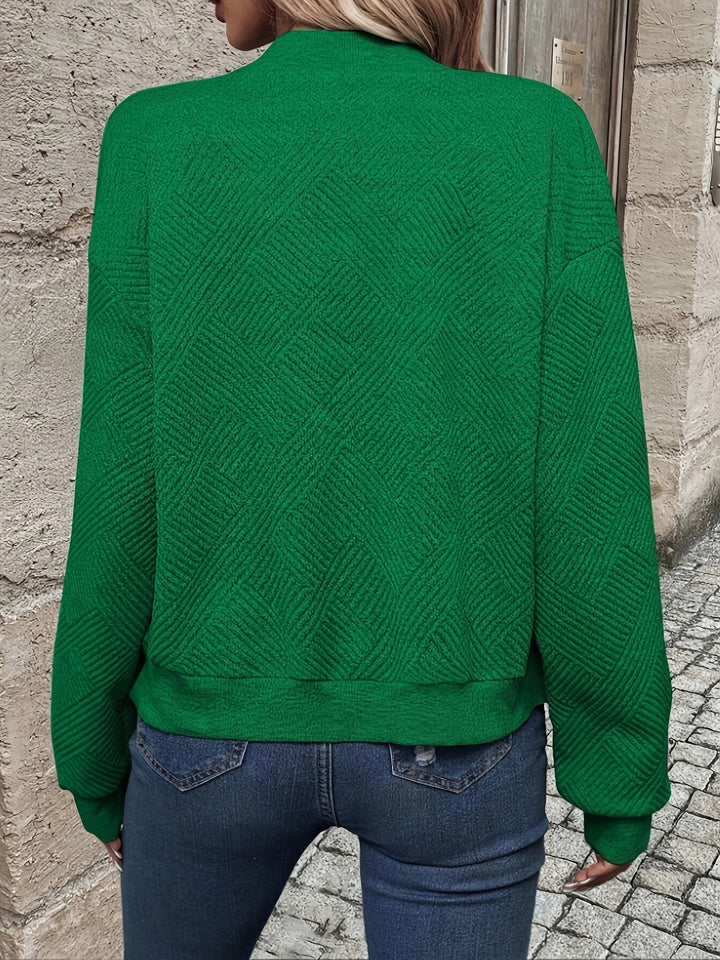 Jemma - Long Sleeve Jacket With Zip-Up