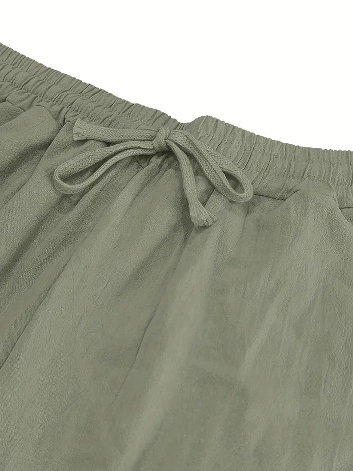 Kirk - Breathable Cotton Pant With Pockets