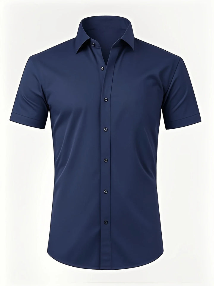 Ezra - Elegant Slim Fit Shirt With Button