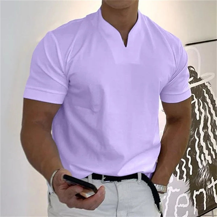 Neven - Short Sleeve T-Shirt V Neck