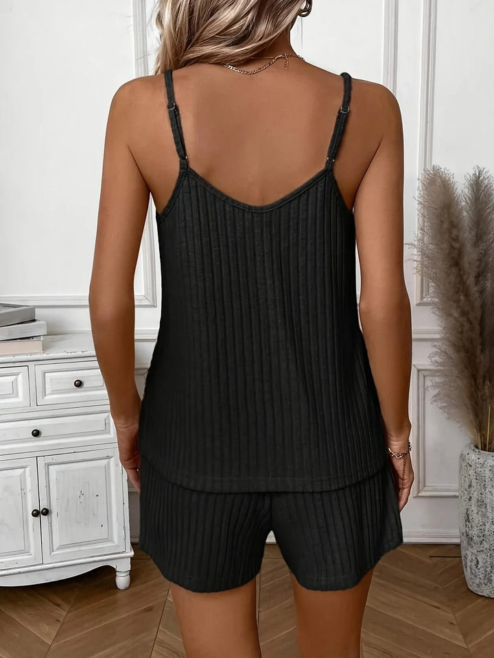 Hristina - Comfortable Two Piece Summer Set With Strap