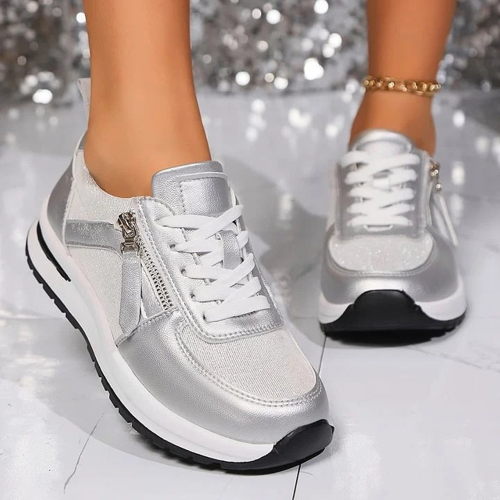 Kathren - Comfortable Lace Up Sneakers