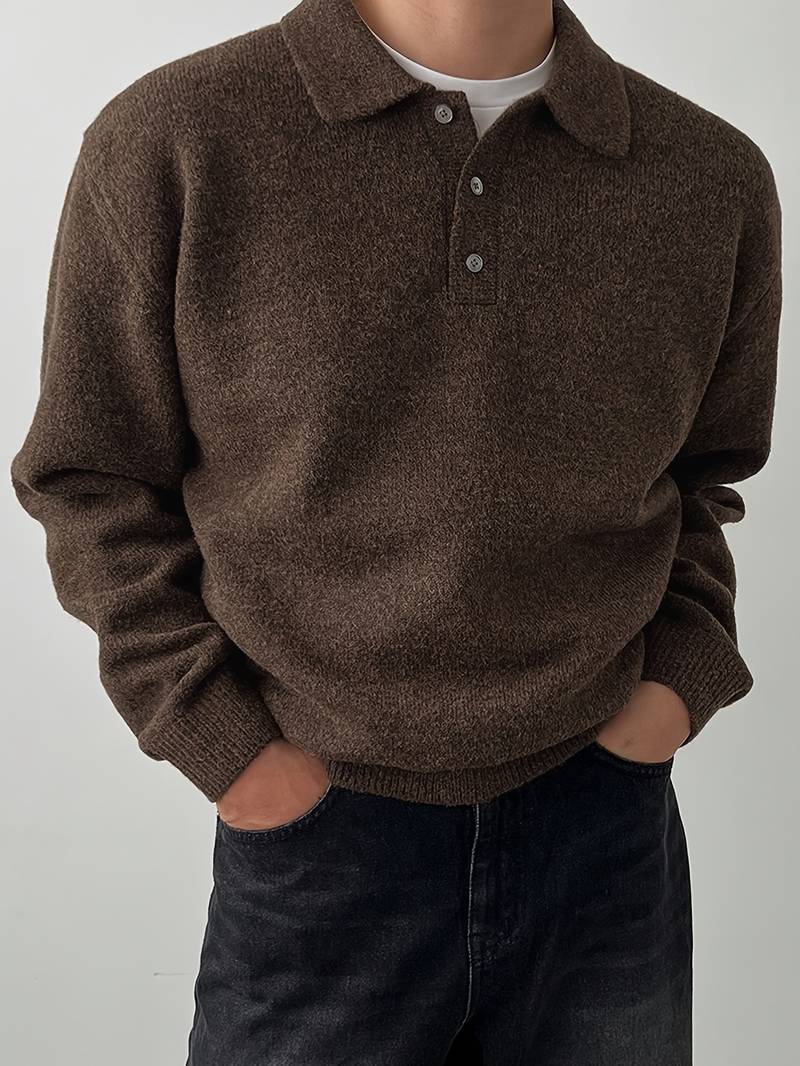Eliran - Elegant Long Sleeve Turtleneck Knitted Top