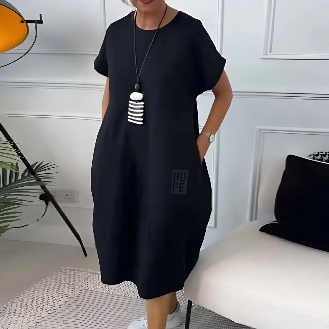 Jocelyn - Casual Comfort Dress With Pocket