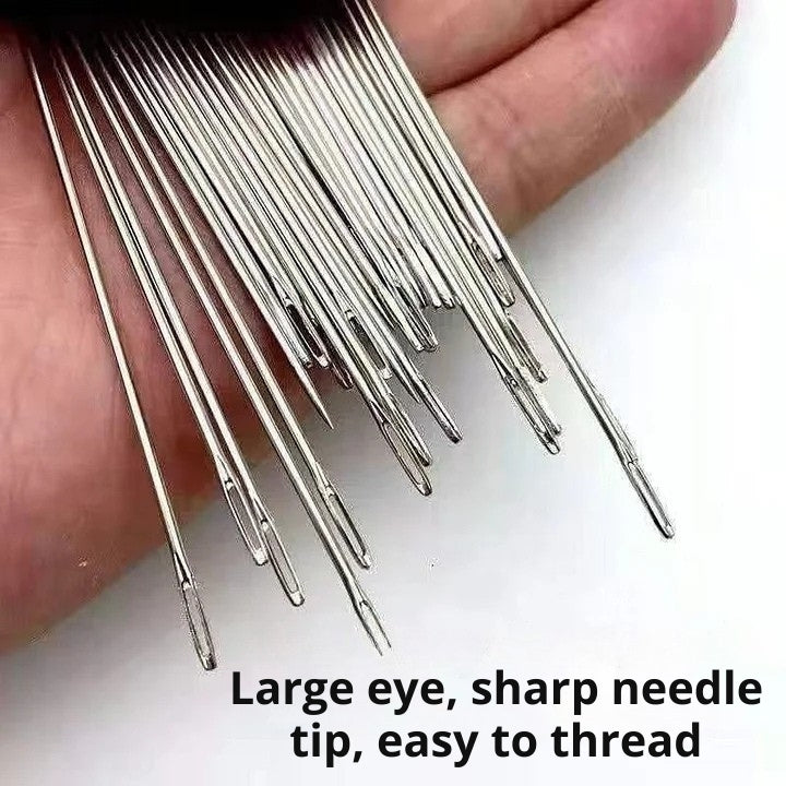 StitchPro - Big Eye Steel Sewing Needles Set
