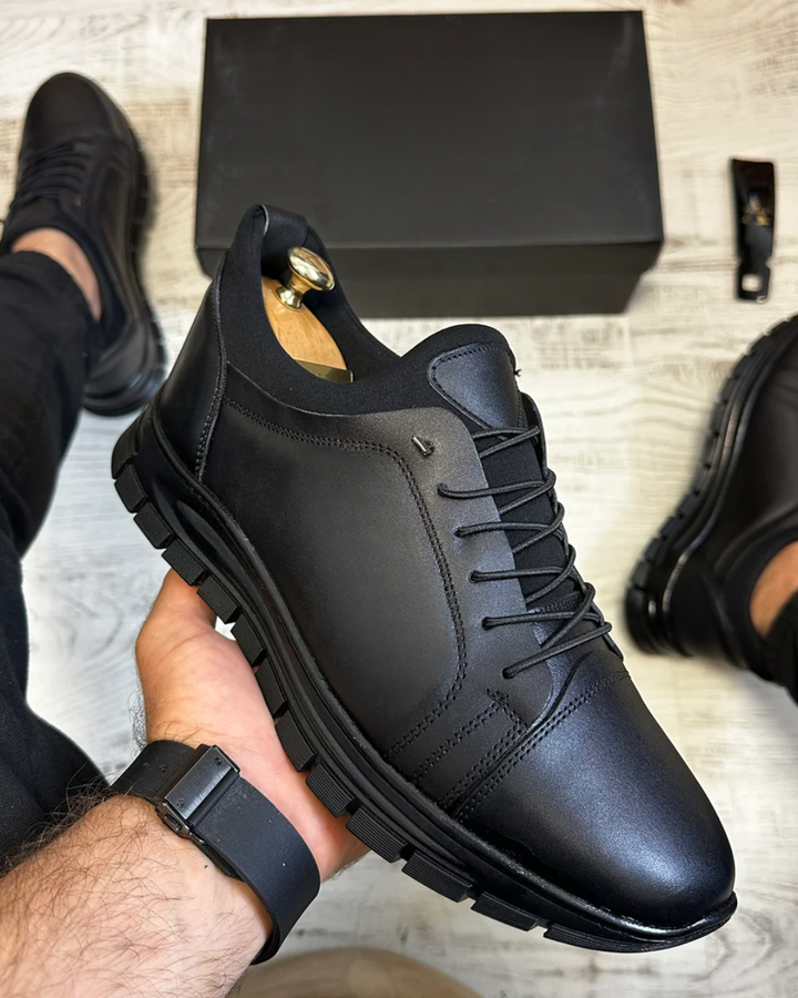 Steffen - Leather Lace-Up Shoes