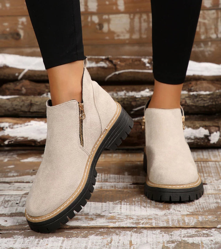 Idalisora - Orthopedic Side Zipper Boot
