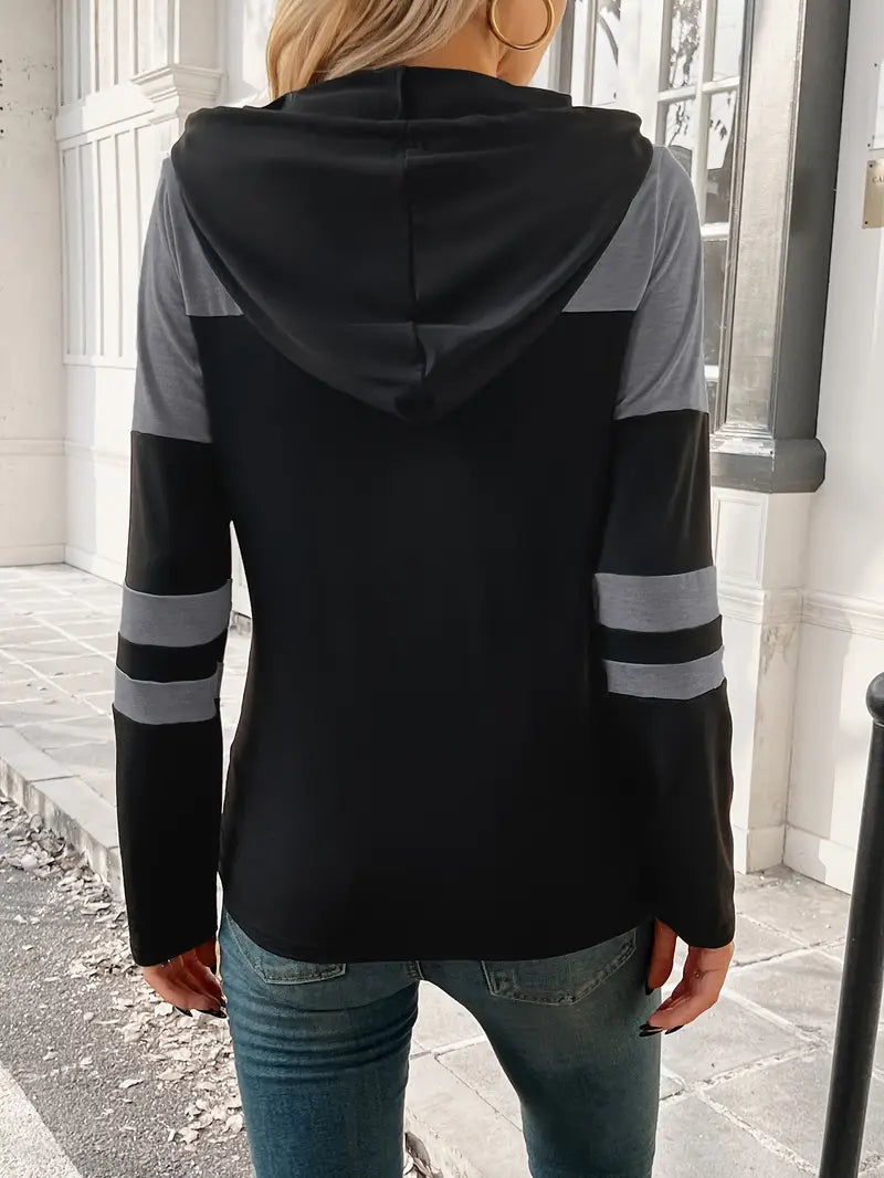 Tahliah - Casual Long Sleeve Hoodie