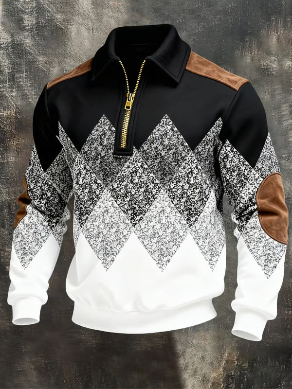 Renshaw - Stylish Zip-Up Sweatshirt