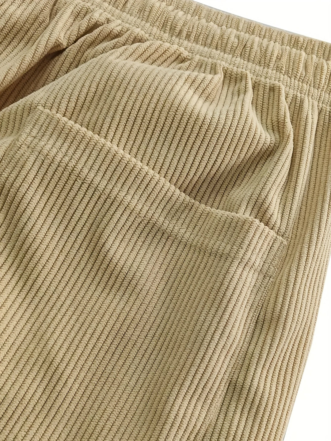 Asher - Straight Leg Pants With Drawstring Waist