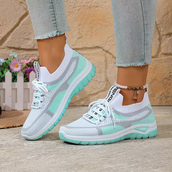 Loreta - Breathable Mesh Gradient Sneakers