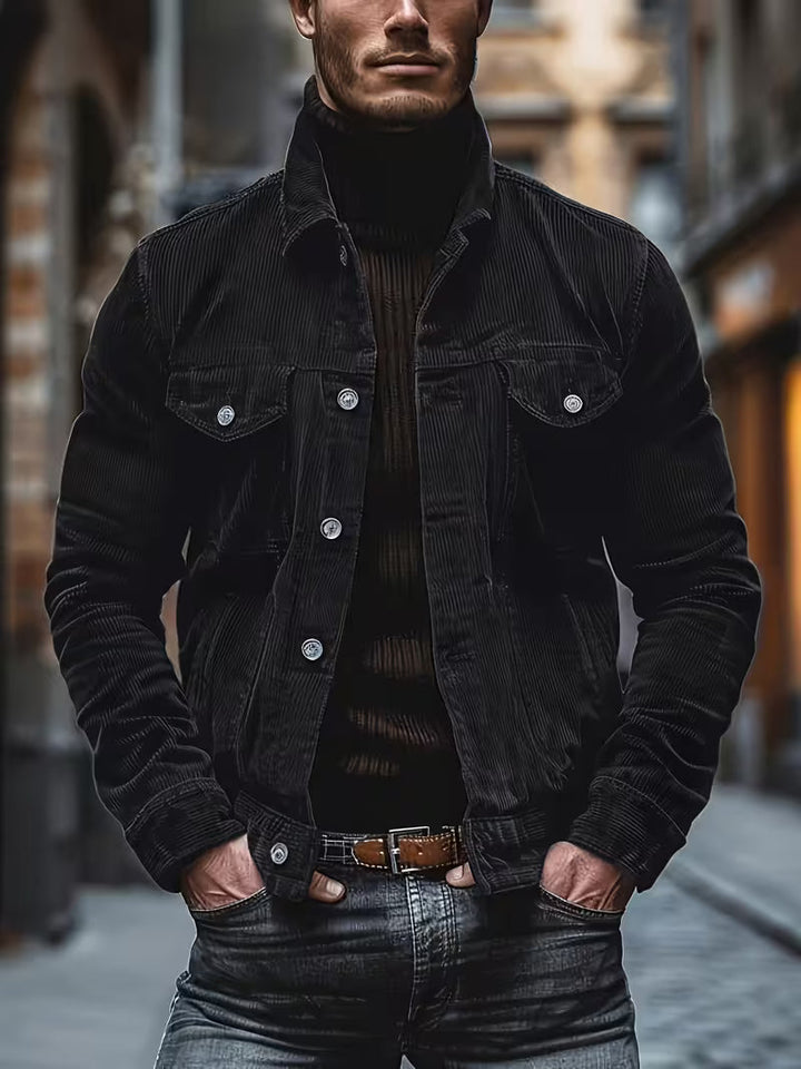 Fluxgrid - Corduroy Jacket With Multiple Pockets