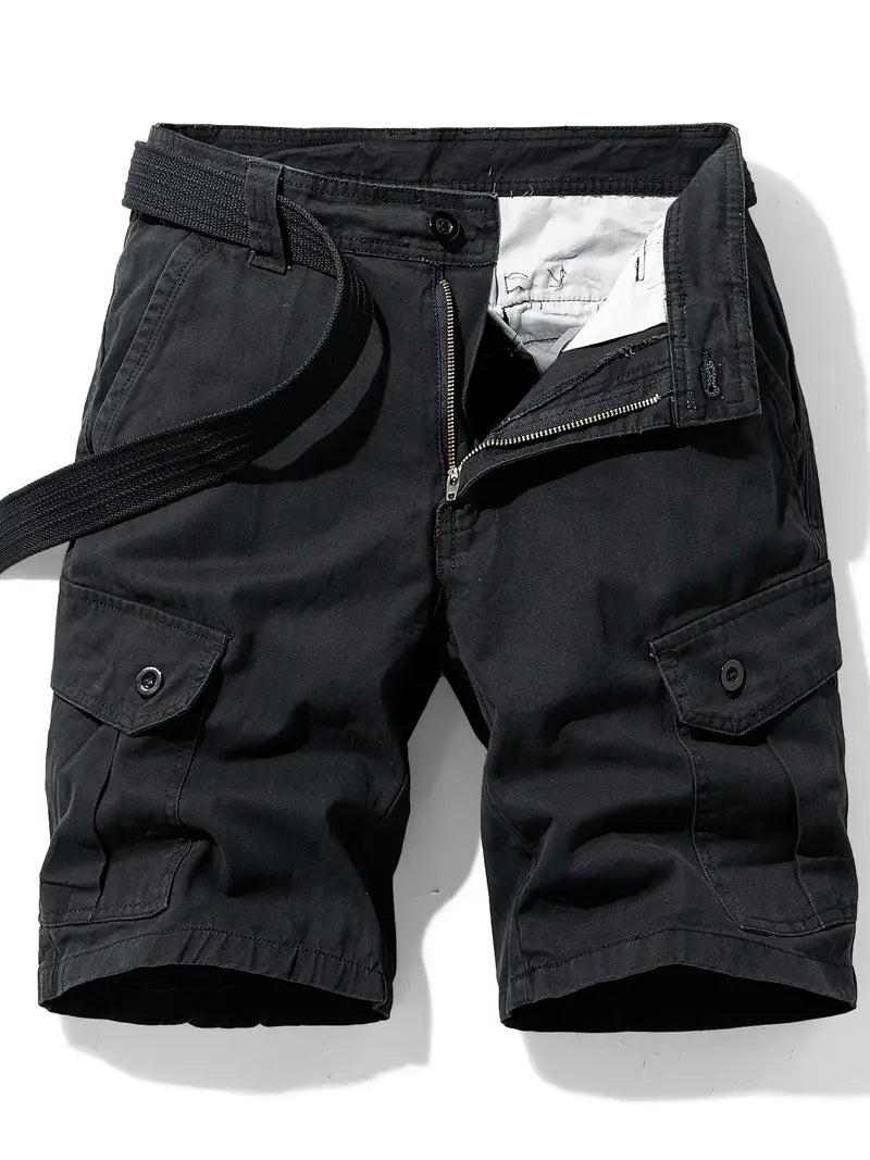 Mauro - Elegant Shorts With Multi Pockets
