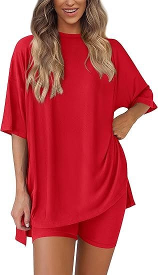 Rikke - Short Sleeve Two Piece Set