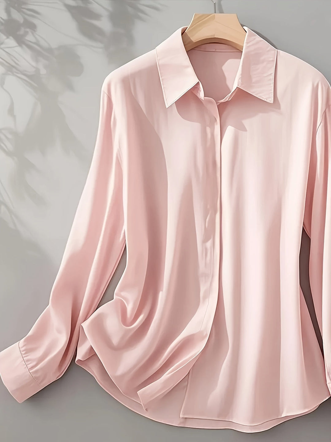 Elenochka - Stylish Long Sleeve Button Up Shirt