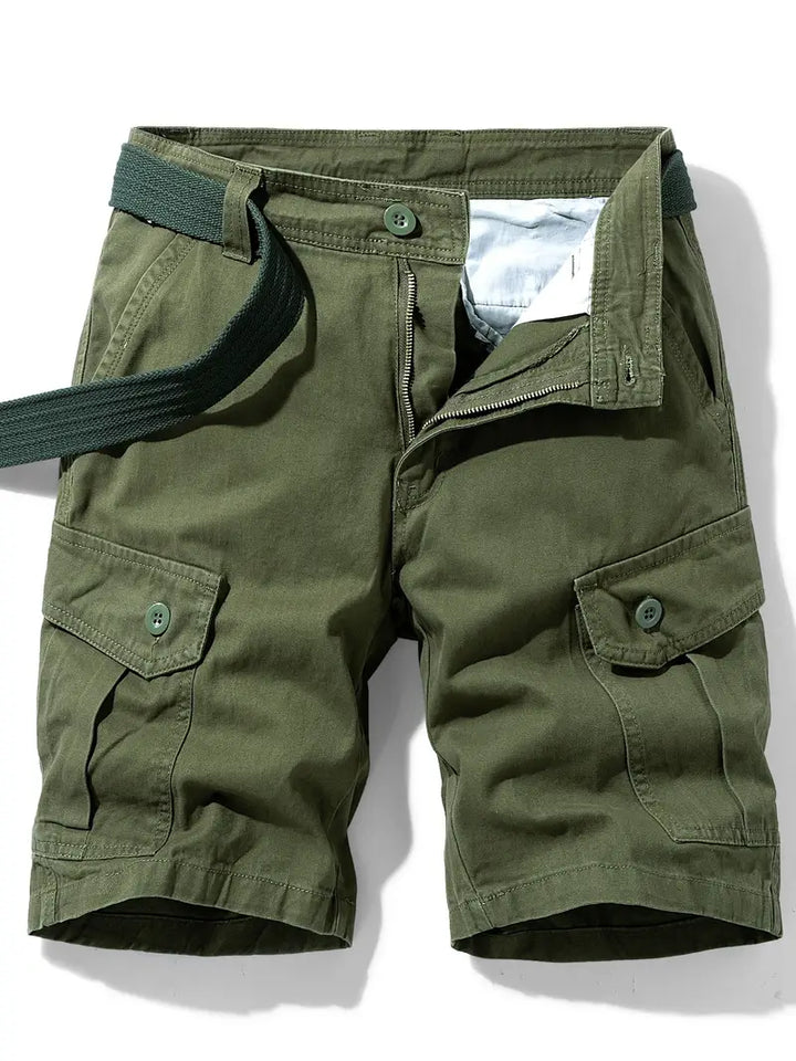 Mauro - Elegant Shorts With Multi Pockets