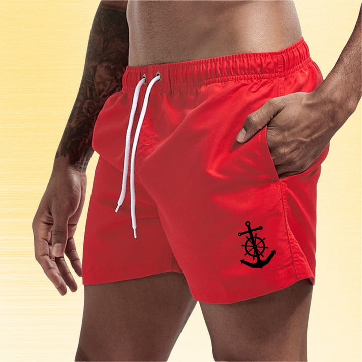 Solano - Stylish Elastic Shorts With Pocket